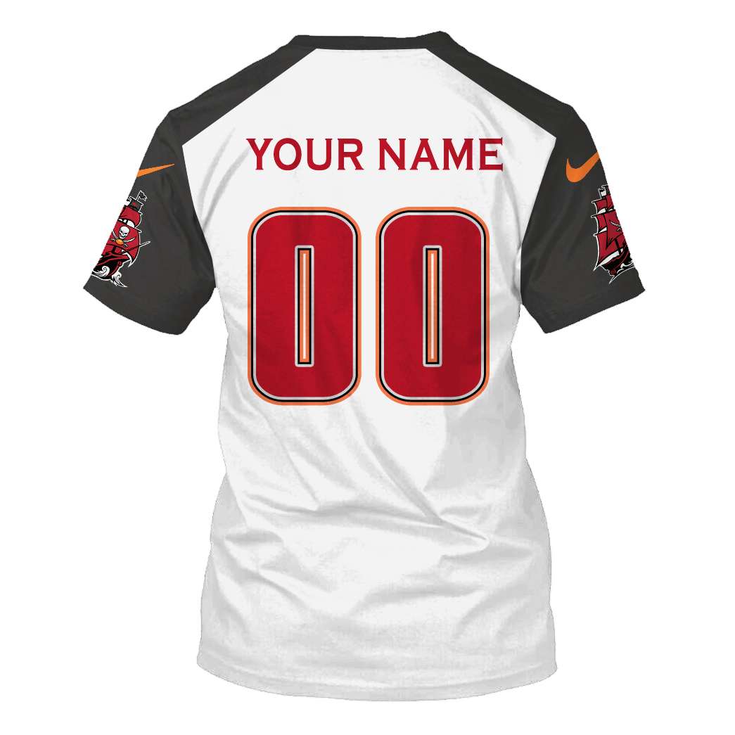 BEST Tampa Bay Buccaneers NFL Personalized Custom Shirt, Hoodie 8 8 MY145 TX back