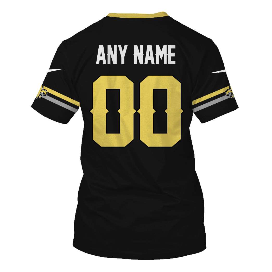 BEST Orleans Saints National Football League Personalized Custom Shirt, Hoodie 8 8 MY175 TX back 1