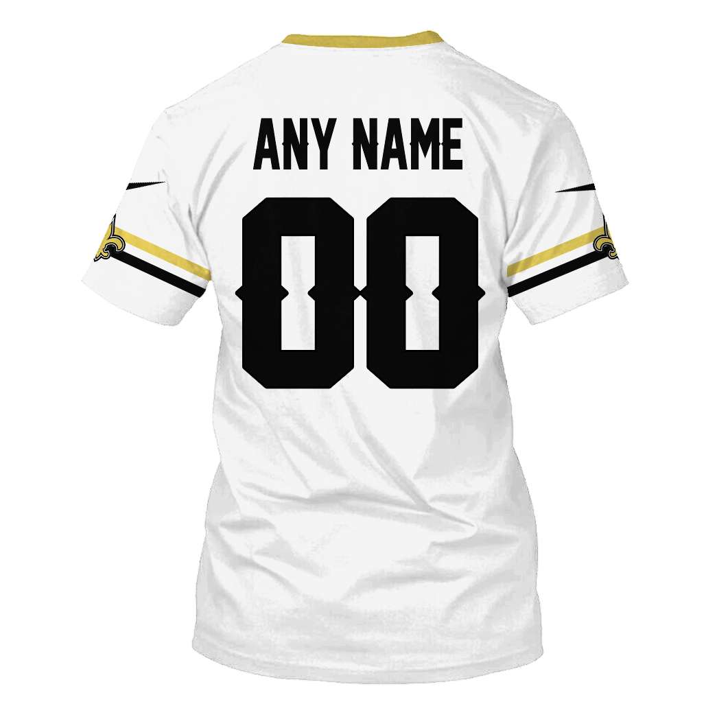 BEST National Football League Orleans Saints Personalized Custom Shirt, Hoodie 8 8 MY176 TX back 1
