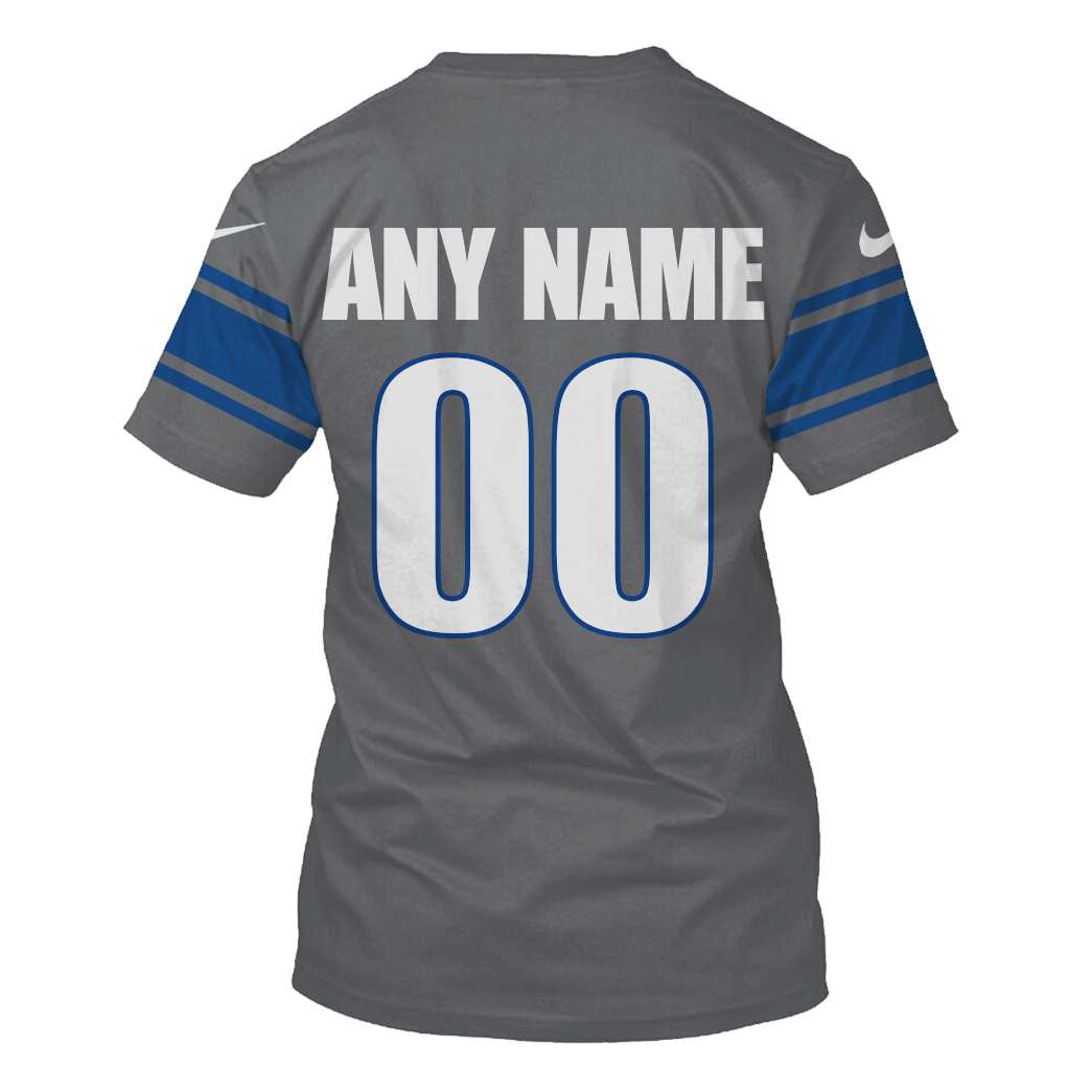 BEST NFL Detroit Lions Personalized Custom Shirt, Hoodie 8 8 TT227 TX back