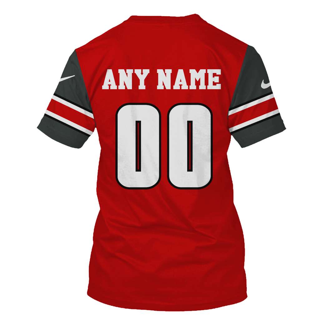 BEST San Francisco 49ers NFL Personalized Custom Shirt, Hoodie 8 8 TT302 TX back 3