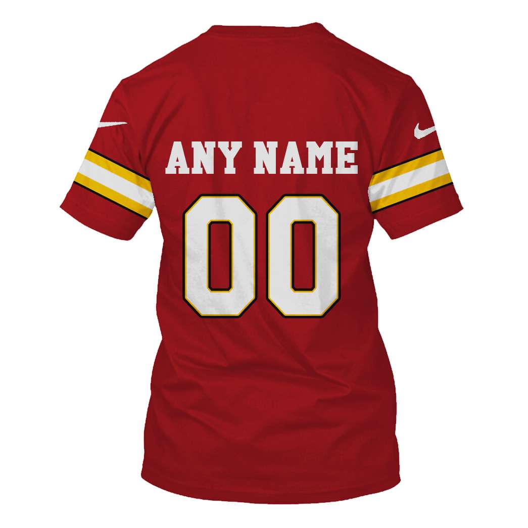 BEST National Football League Team Kansas City Chiefs Personalized Custom Shirt, Hoodie 8 8 TT306 TX back 1
