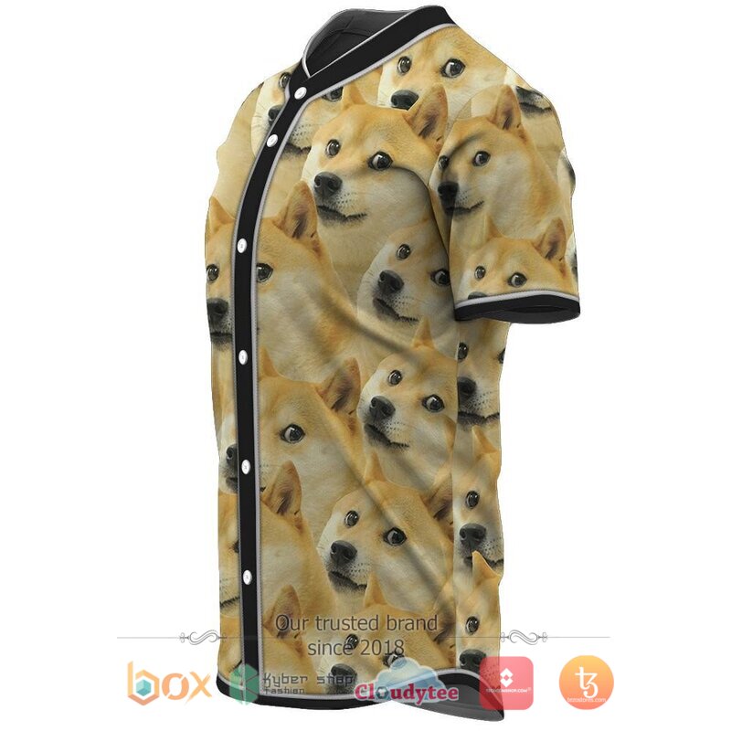 A Lot Of Doges Baseball Jersey 3 A Lot Of Doges Baseball Jersey 1 2