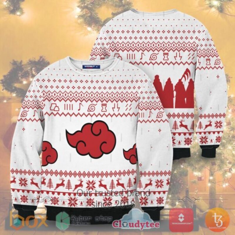 Akatsuki Naruto Anime Christmas Sweater