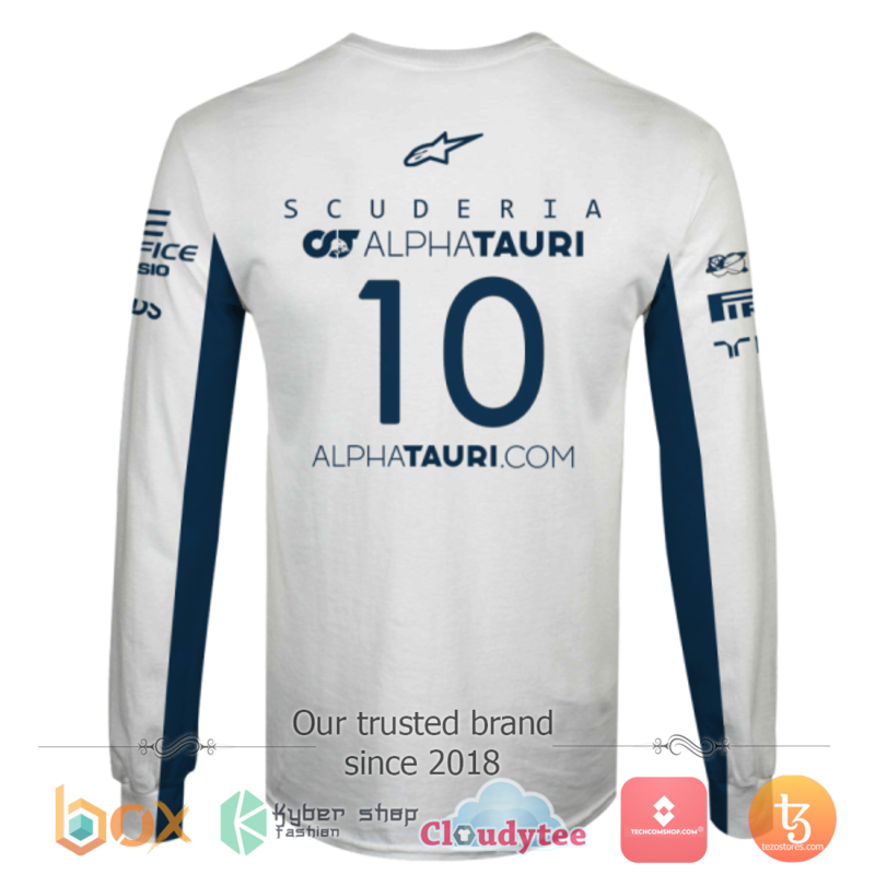 AlphaTauri F1 Racing Team 3D shirt, hoodie 6 AlphaTauri F1 Racing Team 3D shirt hoodie 1 2 3 4 5