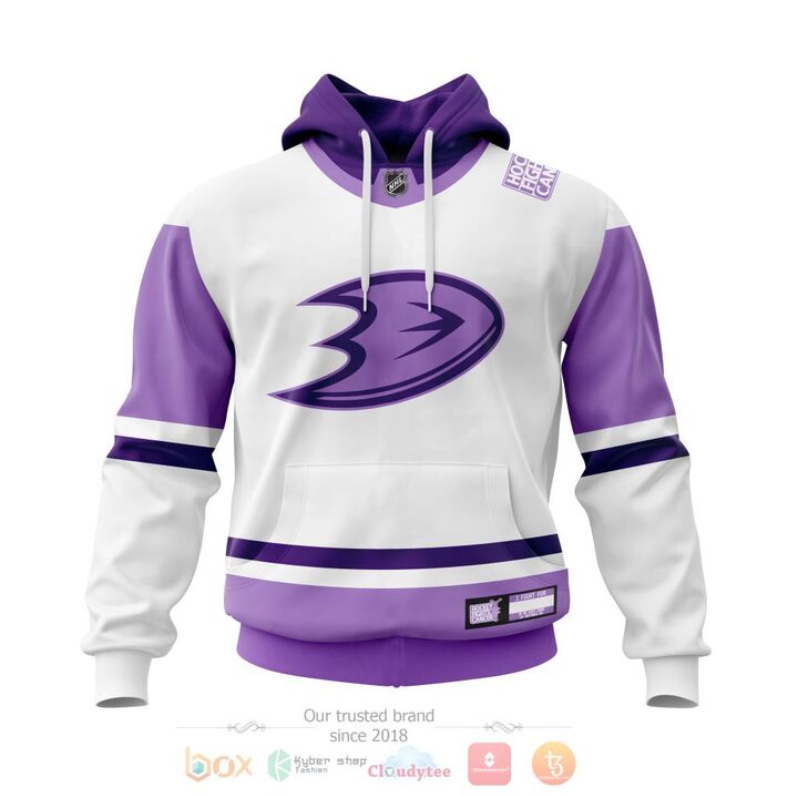 BEST Anaheim Ducks Fight Cancer Personalized All Over Print 3D Hoodie, Zip Hoodie 1 Anaheim Ducks Fight Cancer Personalized 3D Hoodie Zip Hoodie