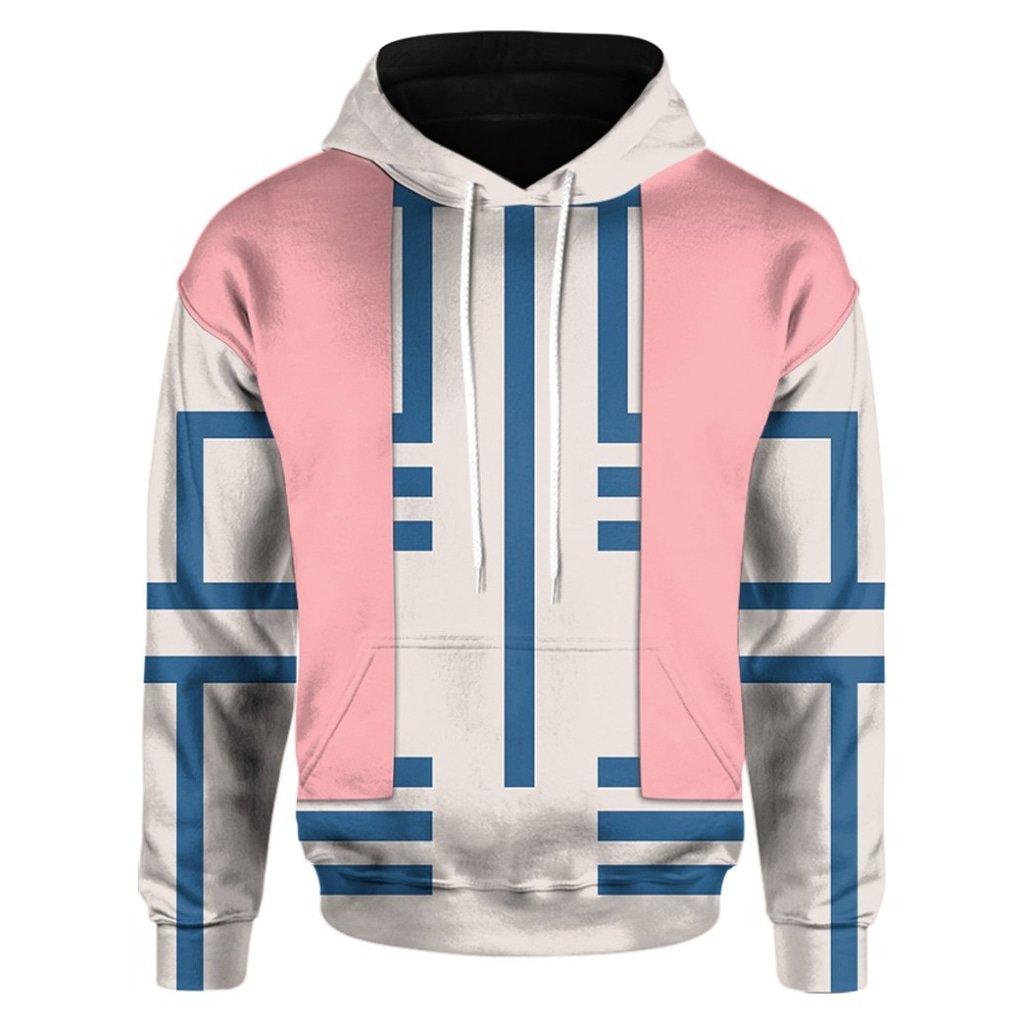 Anime Demon Slayer Kimetsu no Yaiba Hakuji Akaza 3D All Over Printed Hoodie