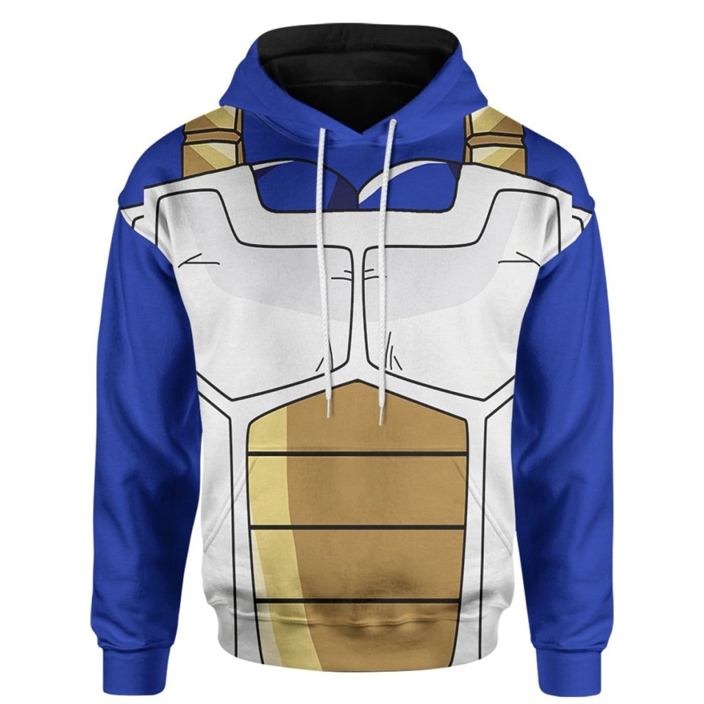 Anime Dragon Ball Vegeta 3D All Over Printed Hoodie