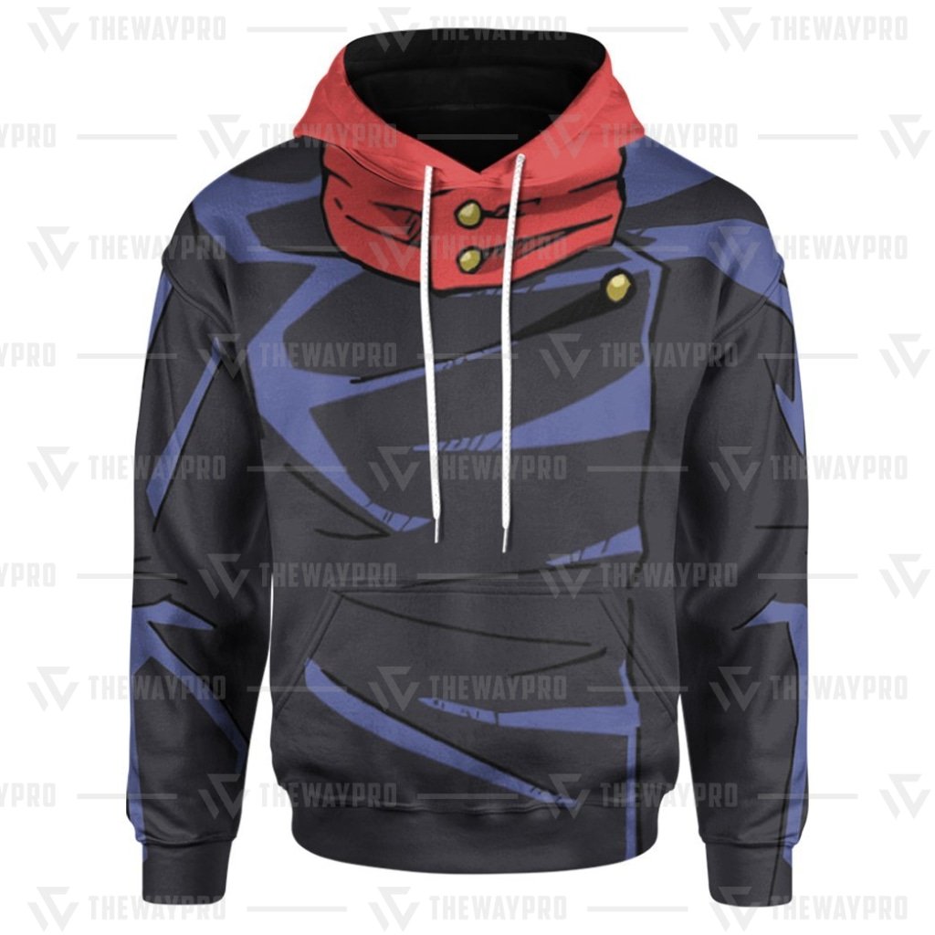 Anime Jujutsu Kaisen Itadori Yuuji 3D All Over Printed Hoodie
