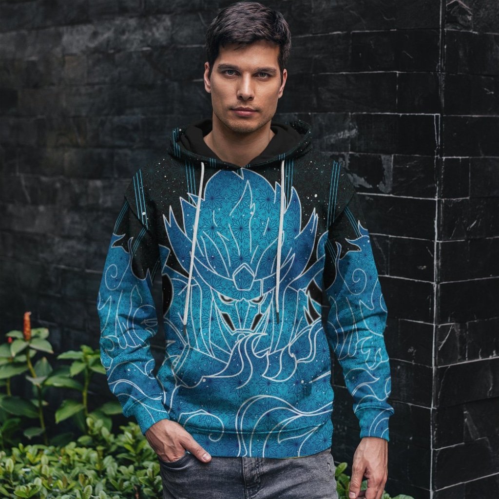 Anime Naruto Madara Susanoo 3D All Over Printed Hoodie
