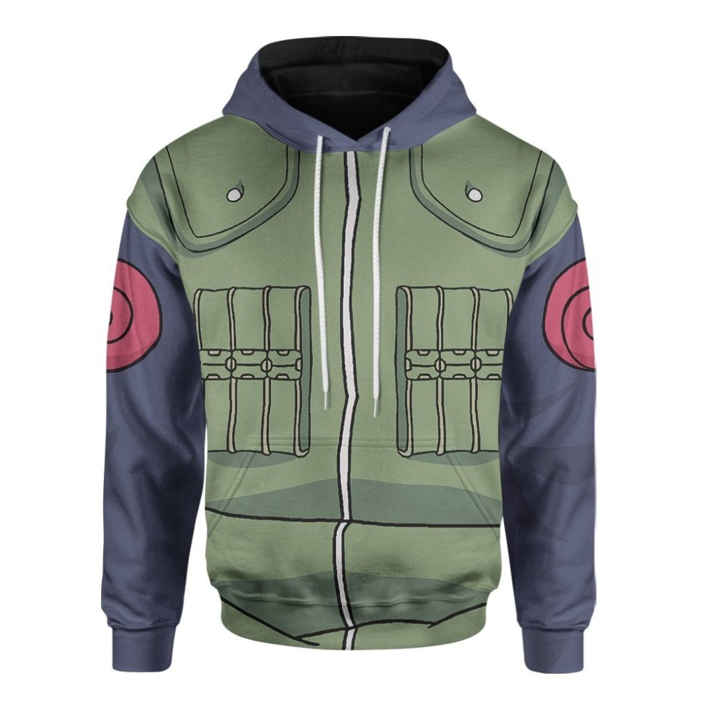 Anime Naruto Shippuden Kakashi Hatake Cosplay 3D All Over Printed Hoodie