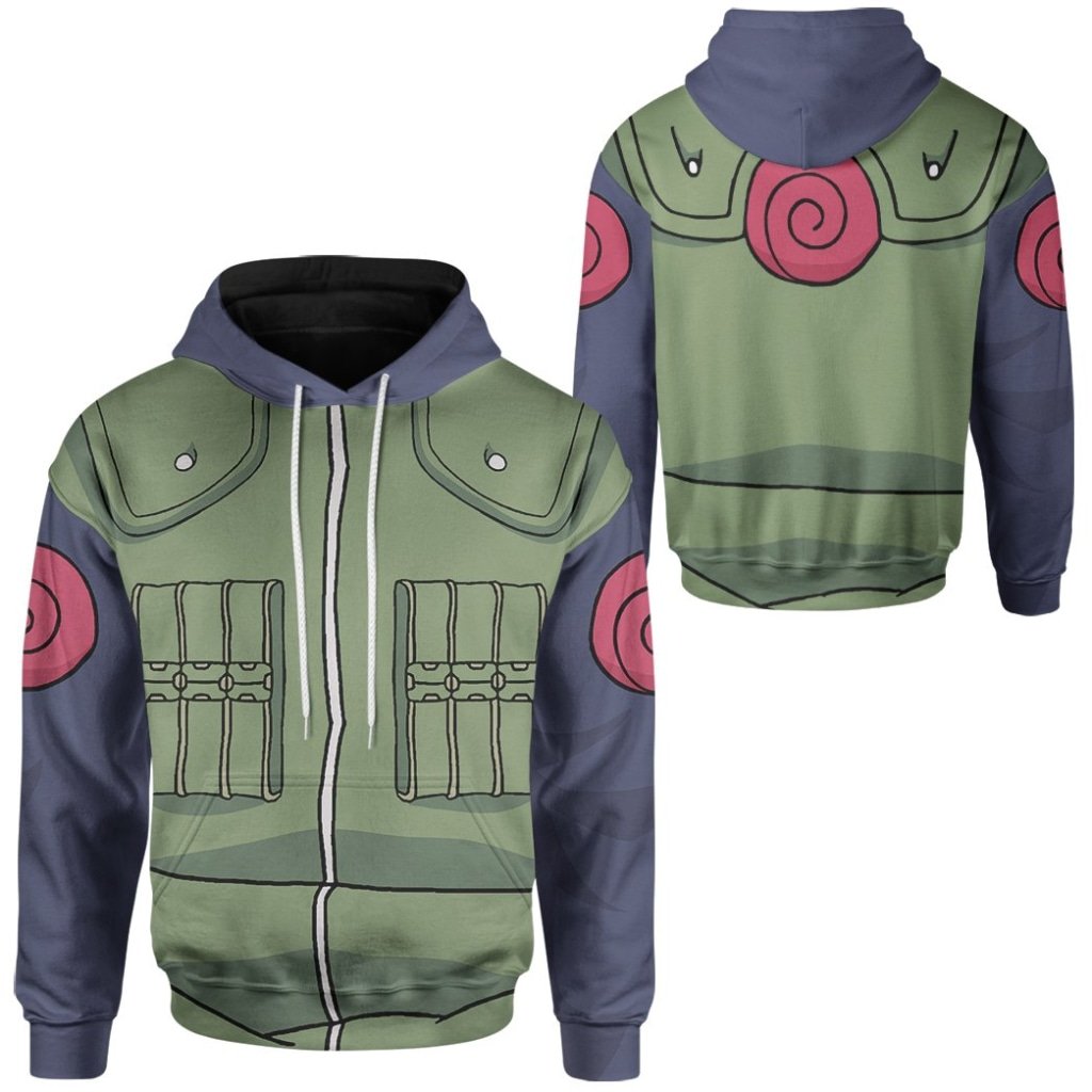 BEST Anime Naruto Shippuden Kakashi Hatake Cosplay 3D Printed Hoodie 3 Anime Naruto Shippuden Kakashi Hatake Cosplay 3D All Over Printed Hoodie 1 2