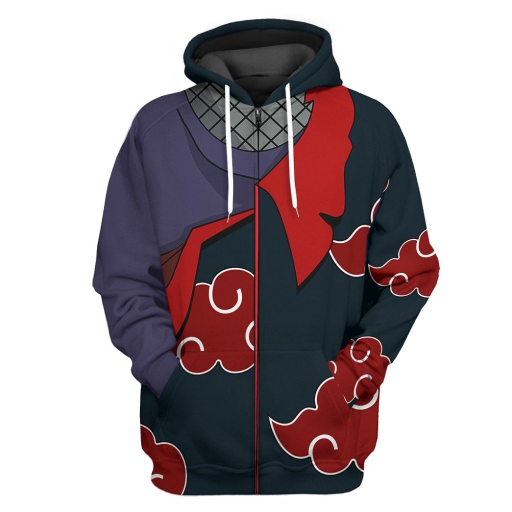 BEST Anime Naruto Shippuden Uchiha Itachi 3D Printed Hoodie 2 Anime Naruto Shippuden Uchiha Itachi 3D All Over Printed Hoodie 1