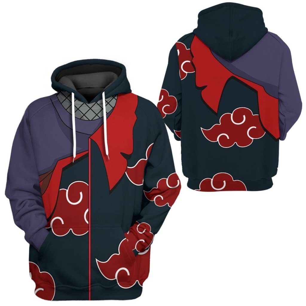 BEST Anime Naruto Shippuden Uchiha Itachi 3D Printed Hoodie 3 Anime Naruto Shippuden Uchiha Itachi 3D All Over Printed Hoodie 1 2