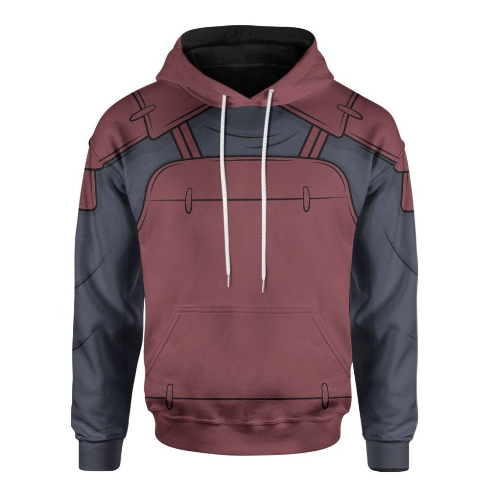 Anime Naruto Shippuden Uchiha Madara Custume 3D All Over Printed Hoodie