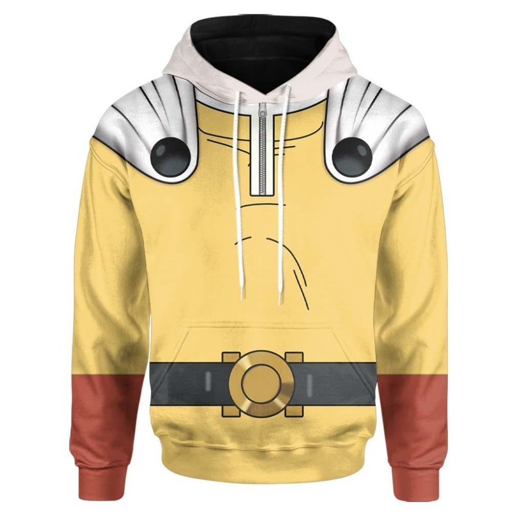Anime One Punch Man Saitama 3D All Over Printed Hoodie