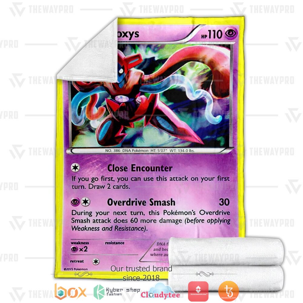 HOT Deoxys Cosplay Pokemon Blanket 3 Anime Pokemon Deoxys Cosplay soft Blanket 1 2