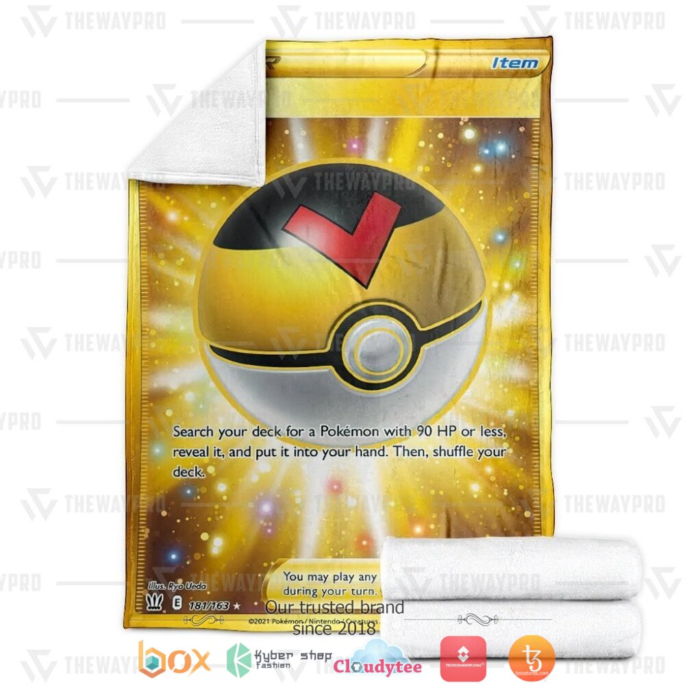 NEW Level Ball Trainer Pokemon Blanket 3 Anime Pokemon Level Ball Trainer Soft Blanket 1 2
