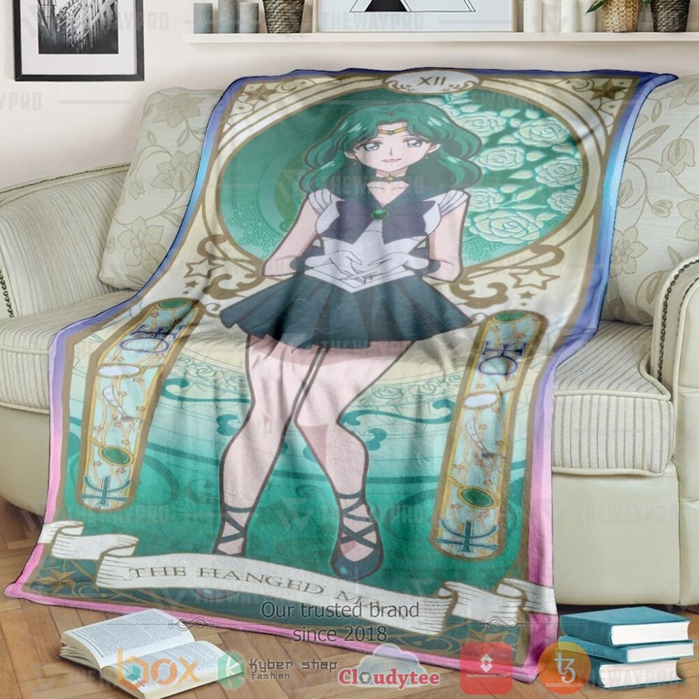 Anime Sailor Moon The Hanged Man Custom Soft Blanket