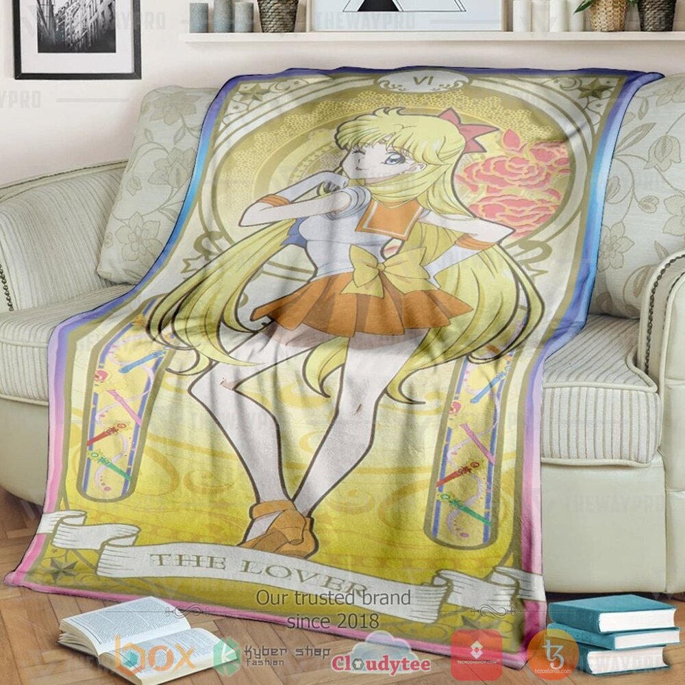 Anime Sailor Moon The Hermit Custom Soft Blanket