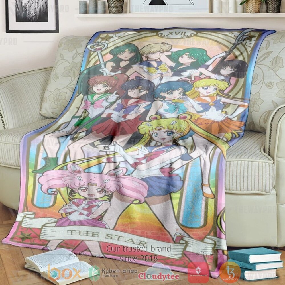 Anime Sailor Moon The Star Custom Soft Blanket