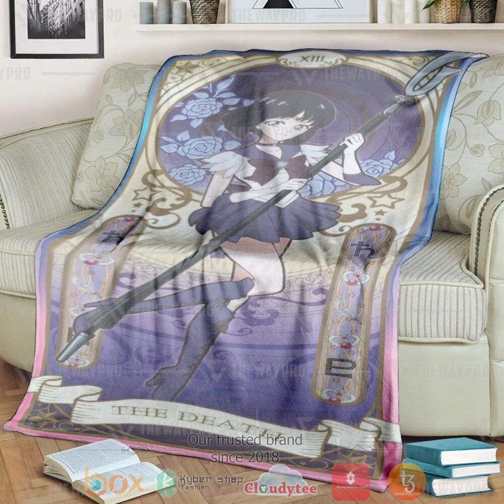 Anime Sailor Moon Wheel Of Fortune Custom Soft Blanket