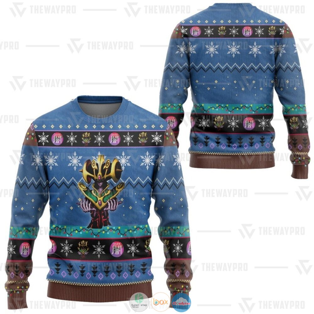 Yu Gi Oh Cosmo Queen Ugly Christmas Sweater 2 Anime Yu Gi Oh Cosmo Queen Christmas Sweater 1