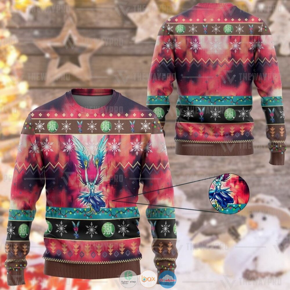 Anime Yu Gi Oh Harpie Lady Christmas Sweater