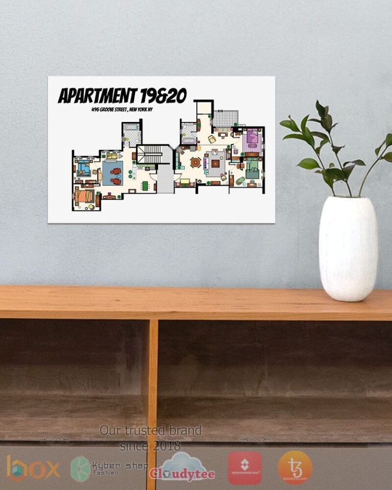 Aparment 19 and 20 Canvas Poster 1 2