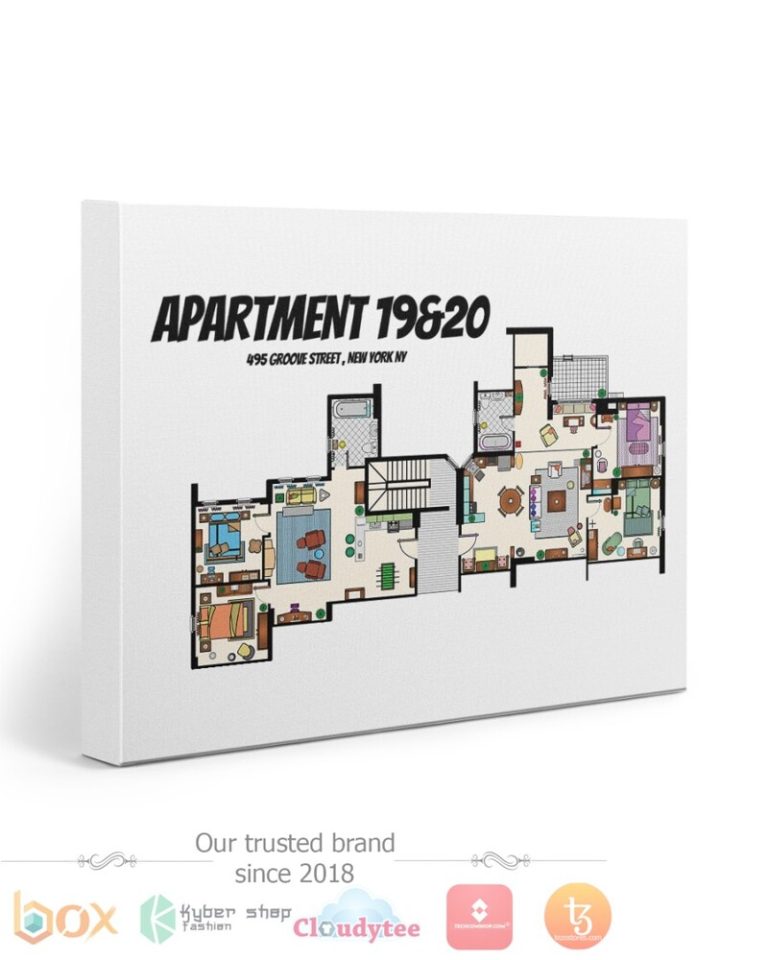 Aparment 19 and 20 Canvas Poster 1 2 3