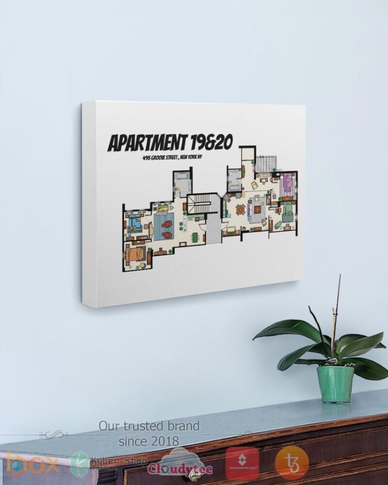 Aparment 19 and 20 Canvas Poster 1 2 3 4
