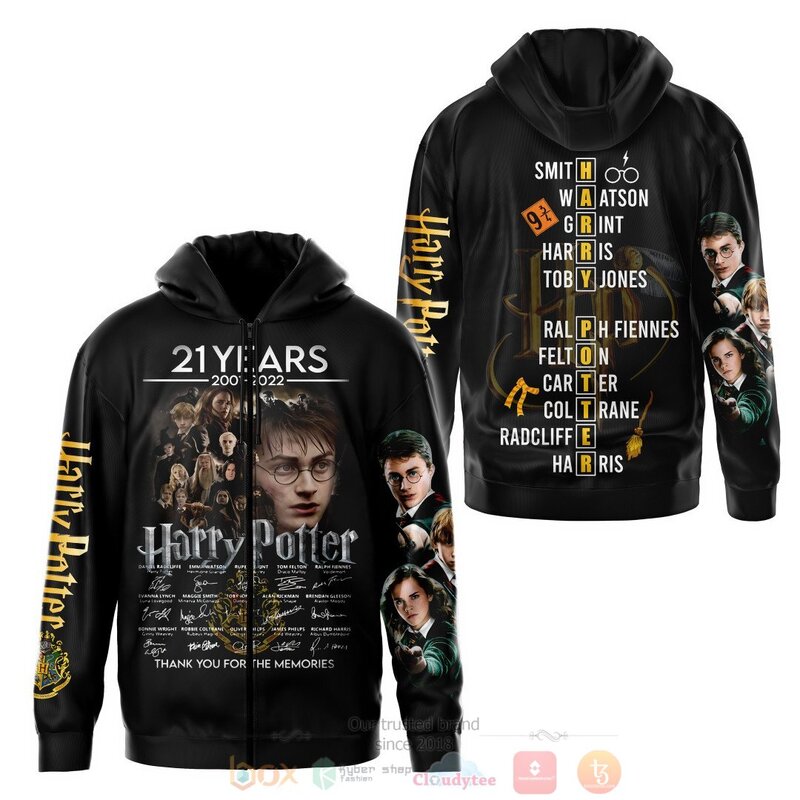 BEST Movie series Harry Potter 21 Year 2001 2002 Custom 3D Hoodie, Shirt 9 BEST Movie series Harry Potter 21 Year 2001 2002 Custom 3D Hoodie Shirt3