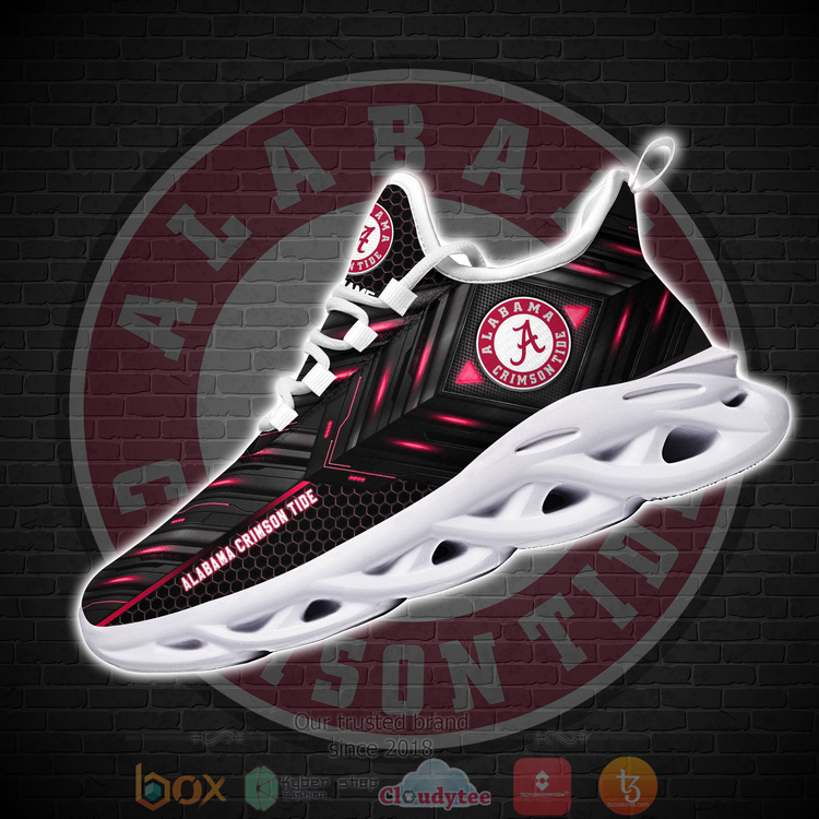 BEST Alabama Crimson Tide NCAA Custom Name Clunky Sneakers 1