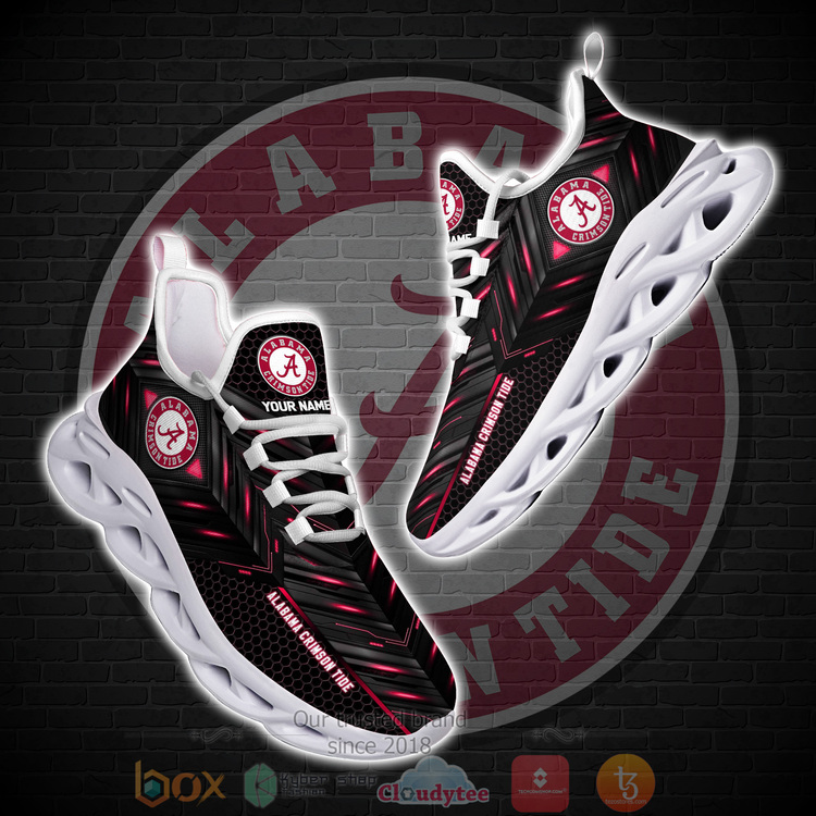 BEST Alabama Crimson Tide NCAA Custom Name Clunky Sneakers 1 2 3 4 5
