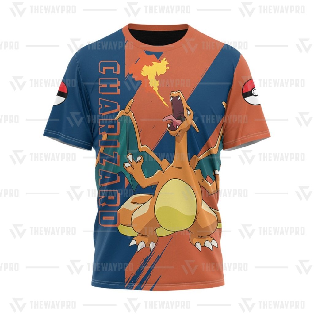 BEST Anime Pocket Monsters Charizard 3D Hoodie 5 BEST Anime Pocket Monsters Charizard 3D Hoodie 1 2 3 4