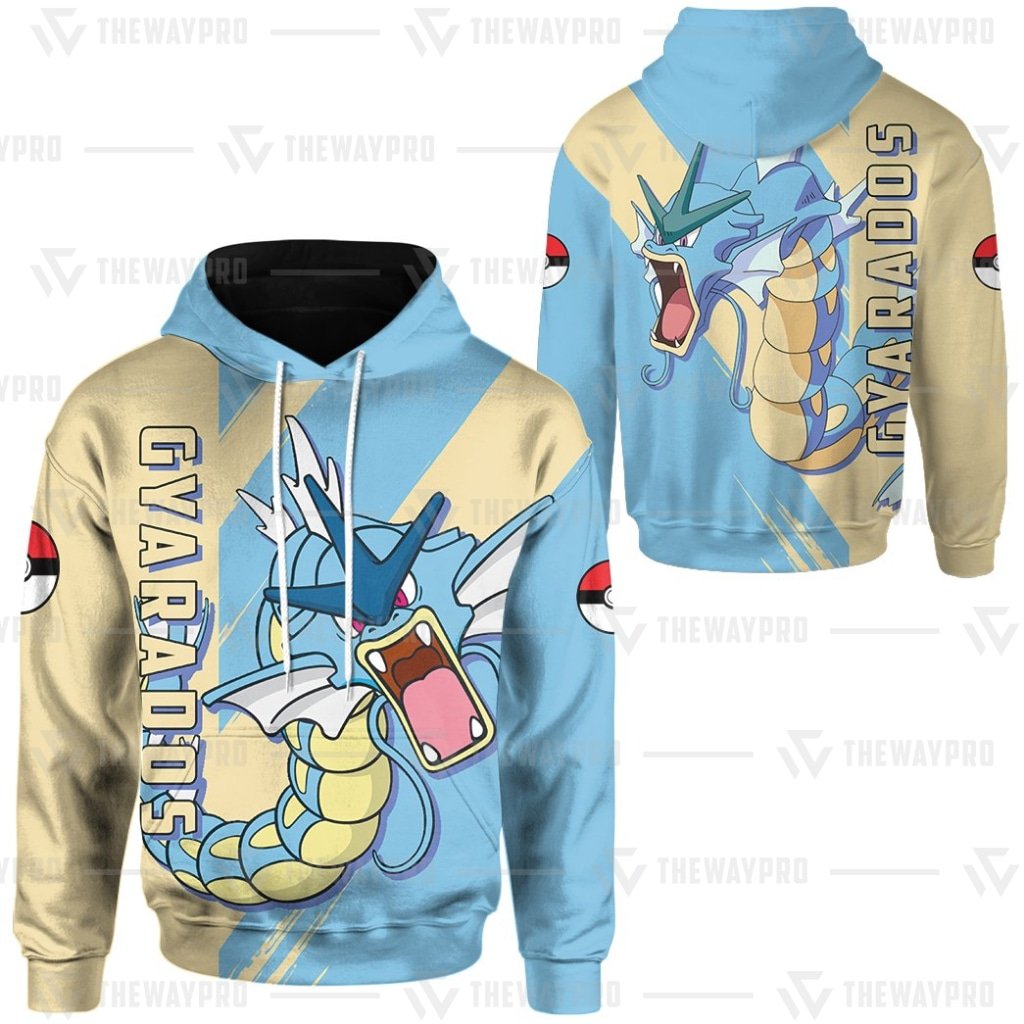 BEST Anime Pocket Monsters Gyarados 3D Hoodie