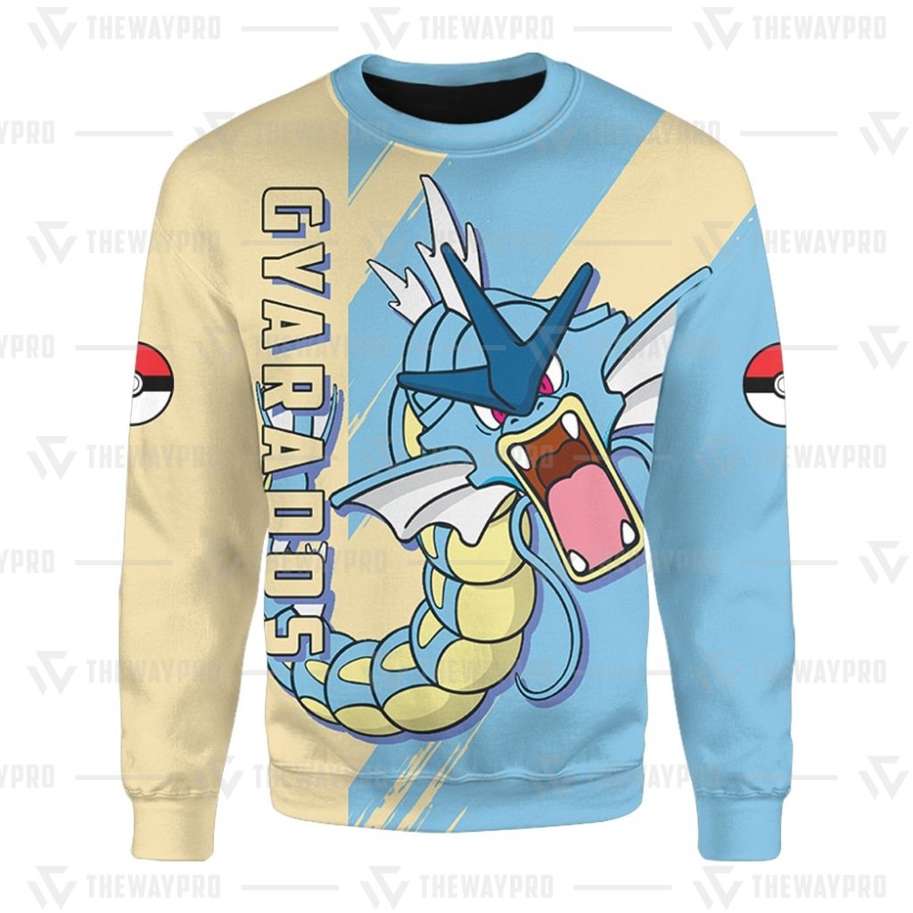 BEST Anime Pocket Monsters Gyarados Merry Christmas Sweater