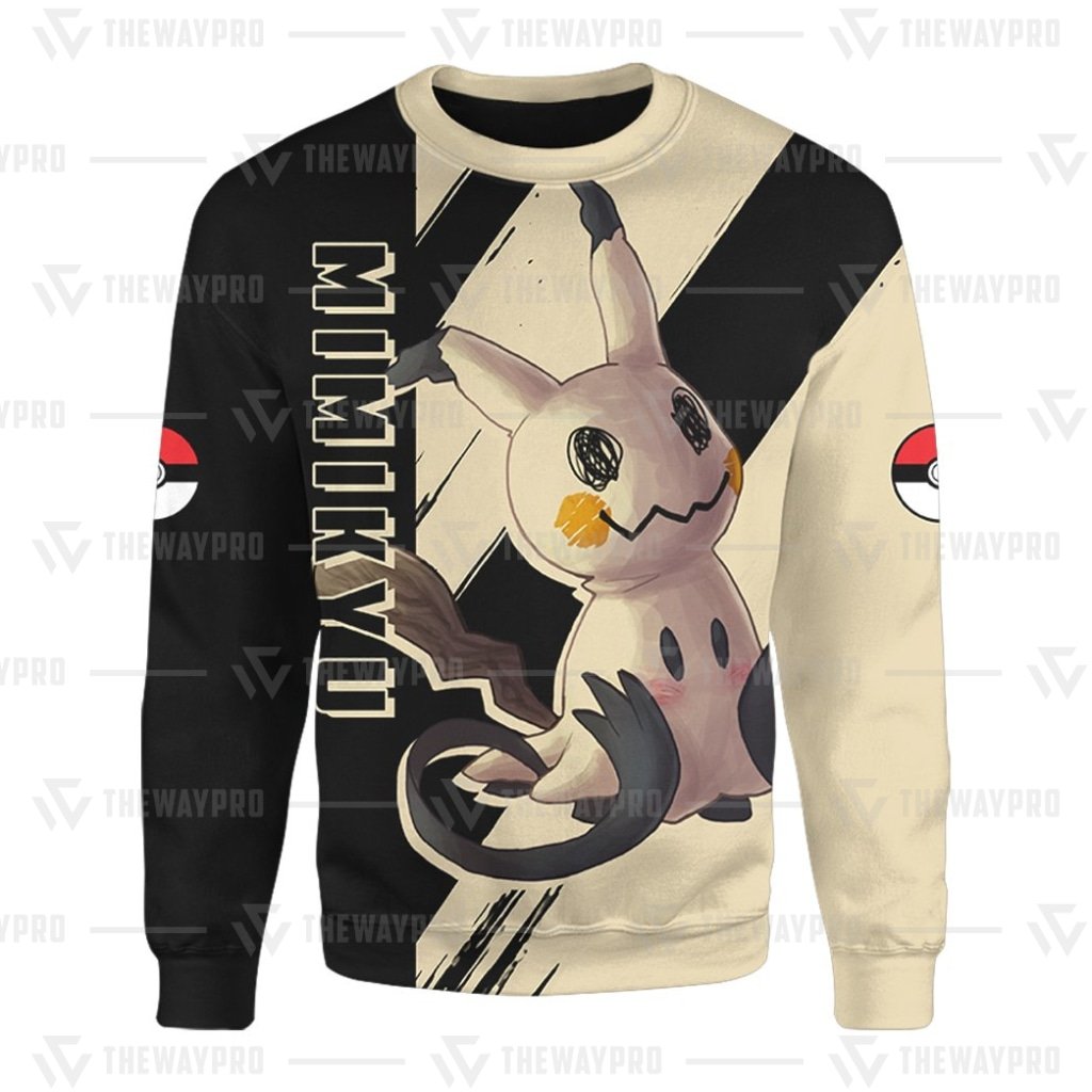 BEST Anime Pocket Monsters Mimikyu Merry Christmas Sweater