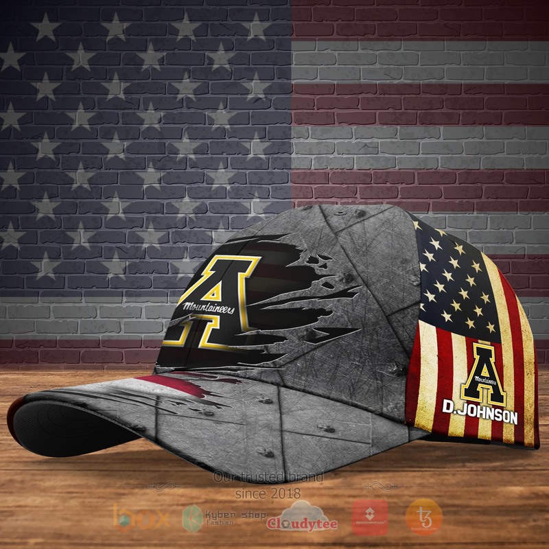 BEST Appalachian State Mountaineers NCAA Personalized Custom Cap 4 BEST Appalachian State Mountaineers NCAA Personalized Custom Cap 1 2 3