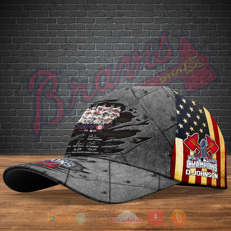 BEST Atlanta Braves Football Team Personalized Custom Cap 1