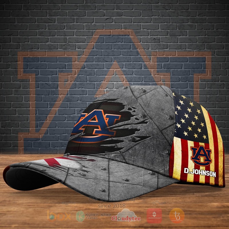 BEST Auburn Tigers NCAA Personalized Custom Cap 1