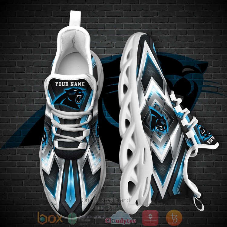 BEST Carolina Panthers NFL Custom Name Clunky Sneakers 1