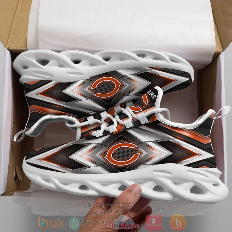 BEST Chicago Bears National Football League Custom Name Clunky Sneakers
