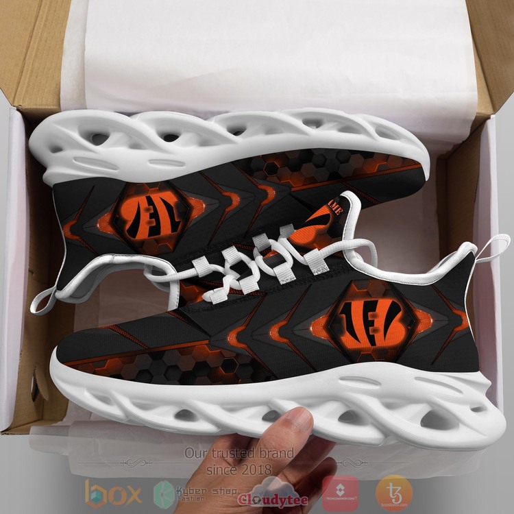 BEST Cincinnati Bengals National Football League Custom Name Clunky Sneakers