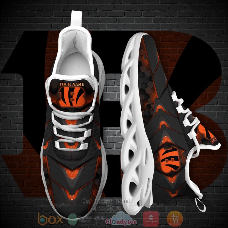 BEST Cincinnati Bengals National Football League Custom Name Clunky Sneakers 1