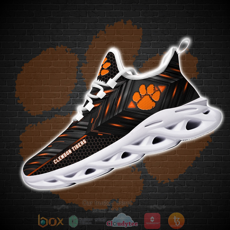 BEST Clemson Tigers NCAA Custom Name Clunky Sneakers 1
