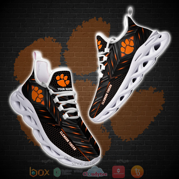 BEST Clemson Tigers NCAA Custom Name Clunky Sneakers 1 2 3 4 5