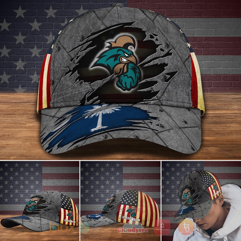 BEST Coastal Carolina Chanticleers NCAA Personalized Custom Cap