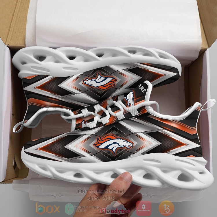 BEST Denver Broncos NFL Custom Name Clunky Sneakers