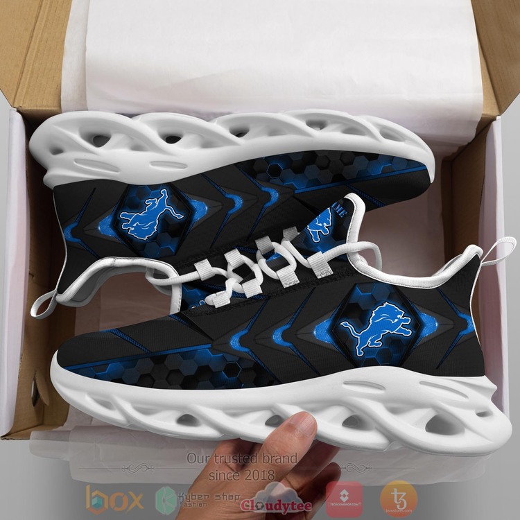 BEST Detroit Lions National Football League Custom Name Clunky Sneakers